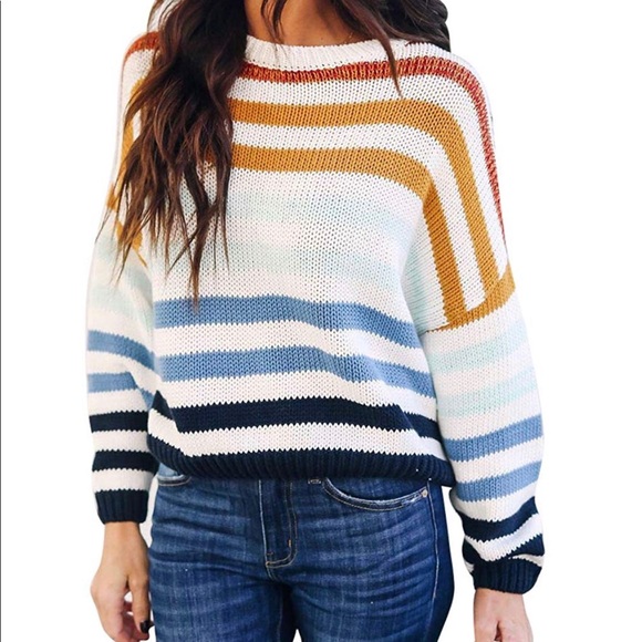 Sweaters - Rainbow Sweater